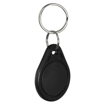 VT-RFIDTAGBLACK: Keyring proximity tag - Identification by radio-frequency - Passive RFID - Low frequency 125 KHz - Light & portable - Maximum security