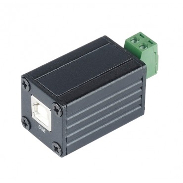 USB to RS485 Converter - Converts USB to RS485 signal - Supports up to 115200 data baud rate - Signal extension up to 1200M - Power from the USB connected device - Supports IOS, Windows operation systems