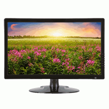 SF-MNT22-4N1: SAFIRE LED Monitor 22" 4N1 - Designed for surveillance use - HDMI, VGA, BNC and Audio - Resolution 1920x1080 - Noise reduction filter - Low consumption