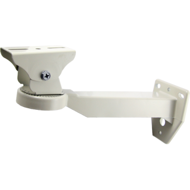 Front bracket for housing - Compatible with HS250W - 100 (He) x 85 (Wi) x 275 (De) - Maximum load 10 Kg - Aluminum / beige colour - Horizontal 360º / vertical 85º rotation