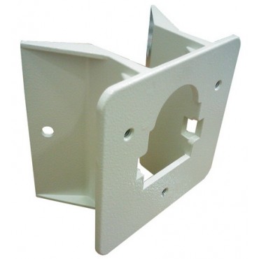 Corner mounting bracket, Suitable for outdoor use, Aluminium Alloy, White color