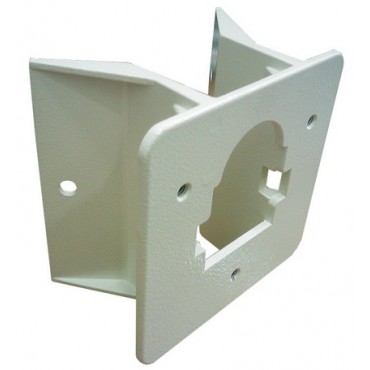 Camsec, Corner mounting bracket, Suitable for outdoor use, Aluminium Alloy, White color