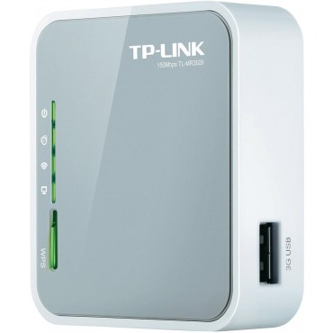 TP-LINK - Portable Wifi Router 3G/4G - Ethernet Connections - USB, 3G/4G USB Sticks & WiFi - Can be connected to an IP device - 150 Mbps max