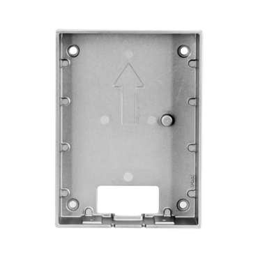 X-Security - Surface support for Villa video intercom XS-V2202E-(X) - A module - 129mm (H) x 95mm (W) x 28,5mm (D) - Made of aluminium alloy - Versatile connection, cable entrances on all sides