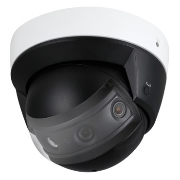 180º Panoramic X-Security IP Camera - 4 lenses x 1 / 2.8 "2Mpx Starvis CMOS (7Mpx) - Compression H.265 + / H.265 / H.264 + / H.264 - RJ-45 10/100 BaseT - PoE IEEE802.3af - IR LEDs 30 m - Protection IP67 / IK10