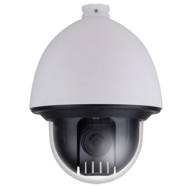 4 Megapixel PTZ IP camera from X-Security - High speed 500º/sec - 1/3” Progressive Scan CMOS - Compression H.265 / H.264 / MJPEG - Varifocal lens 4.5-135 mm - Audio/Alarms/Auto-tracking/SmartDetection