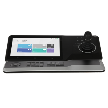 IP Keyboard Driver 3D Domes - LED screen 10 " - RS485 / RS422 / RJ45 connection - WiFi | Ethernet | USB | HDMI - Joystick 3 axis and mini keyboard - Up to 4 channels 4K or 16 to 1080p