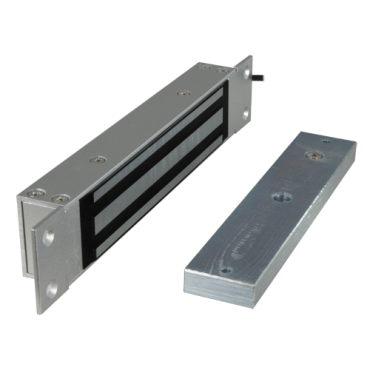 Electromagnetic Lock - For single door - Fail Safe opening mode - Holding force 280 Kg - Retention area 35 x 155 mm - Recessed mounting