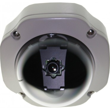Camsec IP vandal varifocal dome 1.3 Megapixel M-PEG4 1/3 Cmos 25fps, 3.7-12mm - PoE