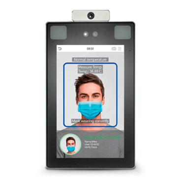 ZKTeco Access Control - Detection of fever and mask - Face and palm recognition - 30.000 faces, 200.000 registrations - TCP/IP | Presence Modes - BioSecurity Software