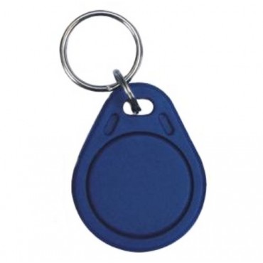 Proximitytag met sleutelhanger - Identificatie via radiofrequentie - Passieve RFID - Lage frequentie 125 KHz - Licht en draagbaar - Maximale veiligheid - pak met 10 stuks